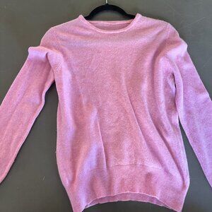 Cashmere jumper – light pink – size M